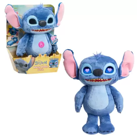 Jucărie de pluș interactiv Disney Stitch 30 cm poza produsului