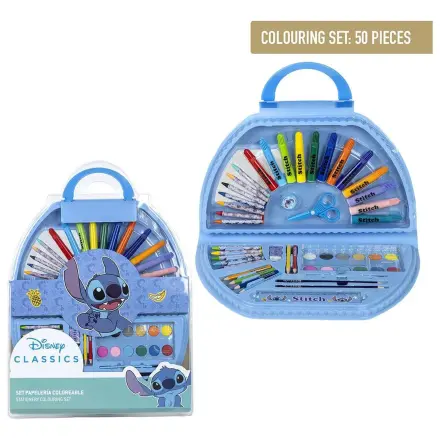 Disney Stitch Set de papetărie 50 de bucăți poza produsului