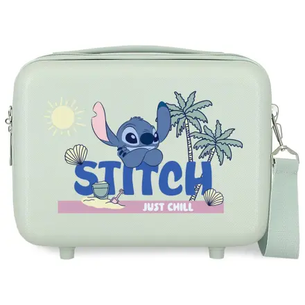 Disney Stitch Just Chill ABS beauty case adaptabil 29 cm poza produsului