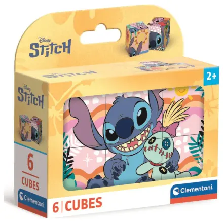 Disney Stitch Cubes puzzle 6 bucăți poza produsului