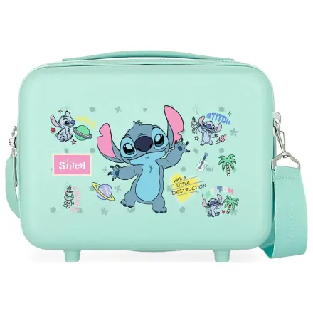 Disney Stitch Little Destruction ABS beauty case adaptabil 29cm poza produsului