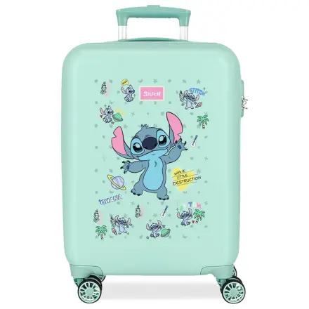 Disney Stitch Little Destrution valiza troler ABS 55cm poza produsului