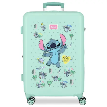 Disney Stitch Little Destrution ABS geamantan troler 65cm poza produsului