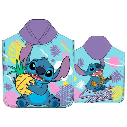 Disney Stitch prosop poncho din microfibră poza produsului