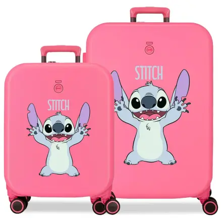 Disney Stitch Playful Set 2 ABS troler valize 55-70cm poza produsului