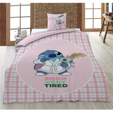 Disney Stitch pilota bumbac-poliester husa pat 90cm poza produsului