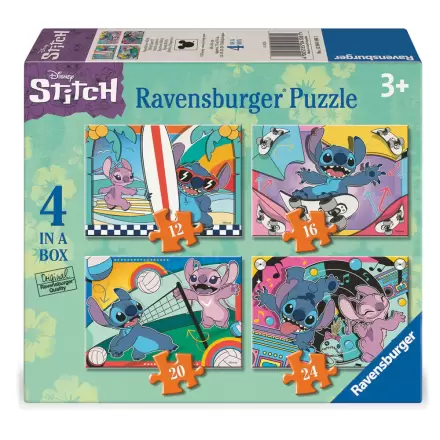Disney Stitch puzzle 12-16-20-24 piese poza produsului