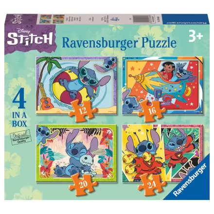 Disney Stitch puzzle 12-16-20-24 piese poza produsului