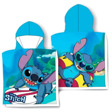 Disney Stitch Surf prosop poncio din bumbac termékfotója