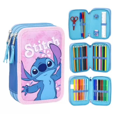 Disney Stitch etui triplu pentru creioane termékfotója