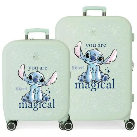 Disney Stitch You Are Magical Set 2 ABS trolley suitcases 55-70cm poza produsului