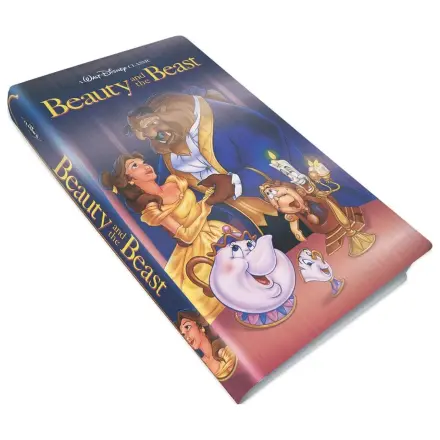 Disney Beauty and the Beast Set Premium Carnet cu Semn de carte A5 poza produsului
