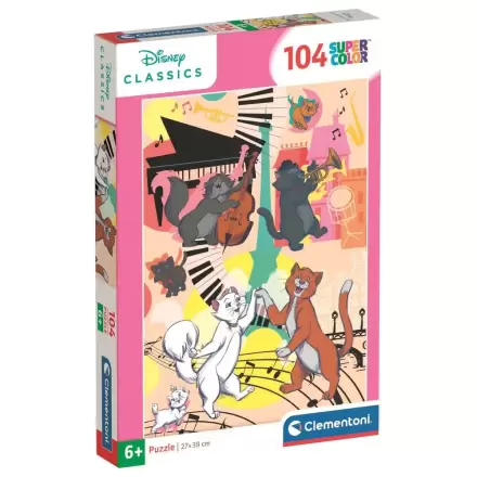 Disney The Aristocats puzzle 104 piese poza produsului