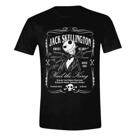 Disney The Nightmare Before Christmas Jack Skellington Label tricou poza produsului