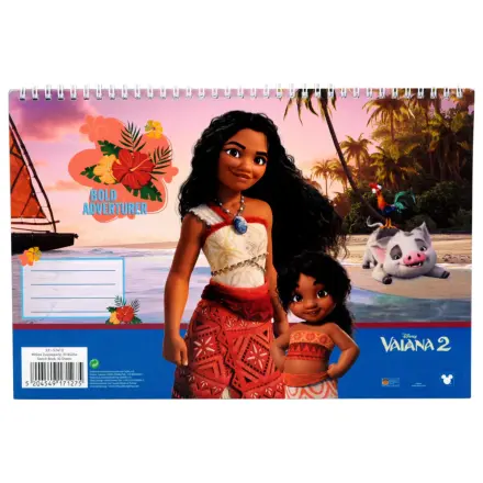 Disney Moana Big Sis A/4 Spiral Sketchbook, 30 de coli poza produsului