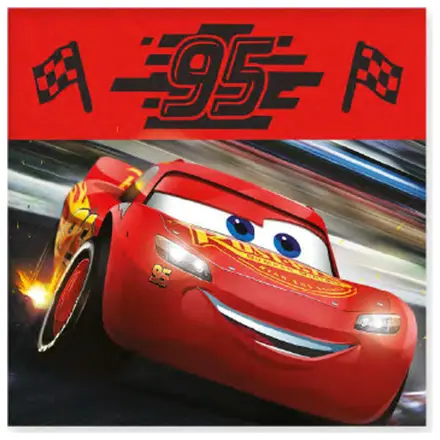 Disney Cars prosop de mana cu steag, prosop de fata, prosop poza produsului