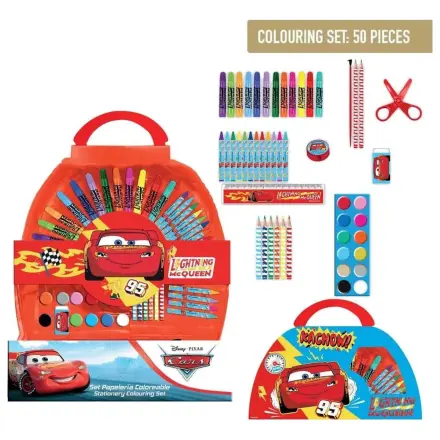 Disney Cars Pixar set papetarie 50 buc poza produsului