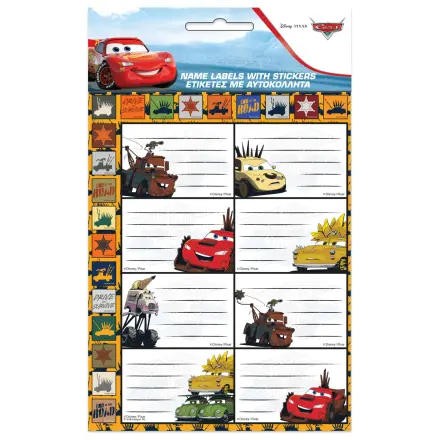 Disney Cars Road eticheta caiet cu autocolant, 16 bucati poza produsului