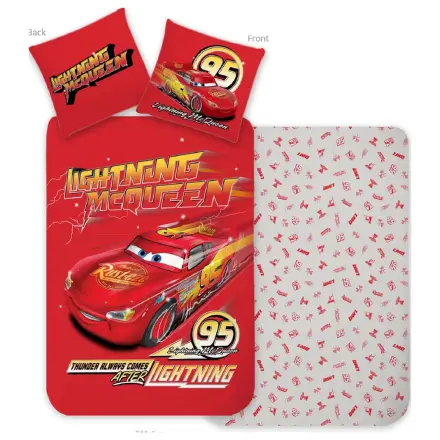 Disney Cars Thunder Husă de pilotă pentru pat de copil mic poza produsului