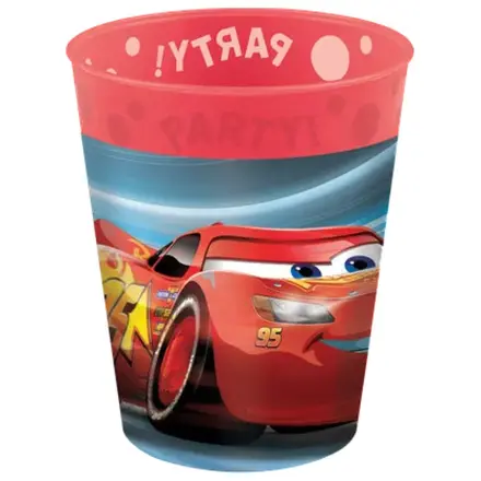Disney Cars Victory Is Mine set de 4 căni micro premium din plastic, 250 ml poza produsului