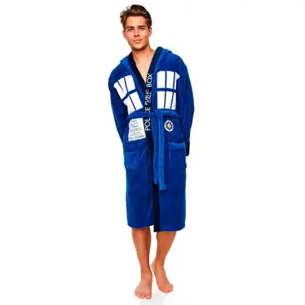 Doctor Who Halat de baie din fleece Tardis poza produsului