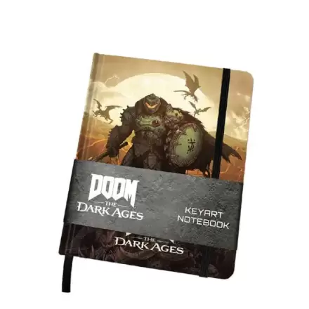 Doom The Dark Ages Caiet A5 Keyart poza produsului