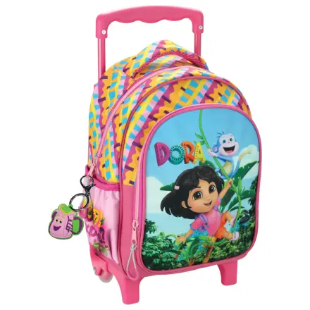 Dora the Explorer Jungle Rucsac prescolar cu roti, geanta 30 cm poza produsului