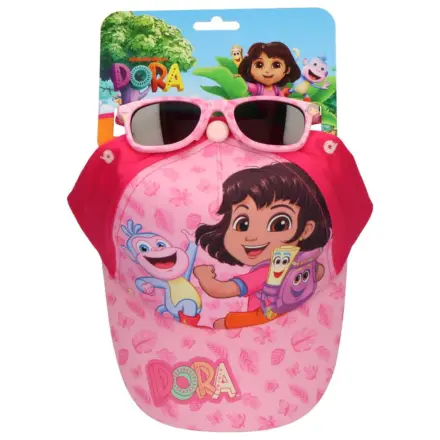 Dora the Explorer Ochelari de soare roz și șapcă de baseball Set poza produsului