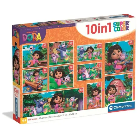 Dora The Explorer puzzle 10 În 1 poza produsului