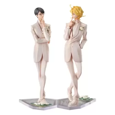 Doukyusei Statui PVC Pachet de 2 1/7 Hikaru Kusakabe & Licht Sajo: Wedding Ver. 24 cm poza produsului