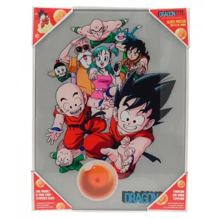 Dragon Ball characters poster din sticlă poza produsului