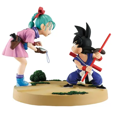 Dragon Ball Fantastic Adventure 3 Goku Bulma Ichibansho figurina 17cm poza produsului