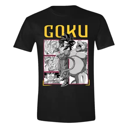 Dragon Ball GT Tricou Goku Panels poza produsului