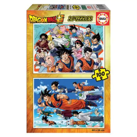 Dragon Ball Super puzzle 2x100 piese termékfotója