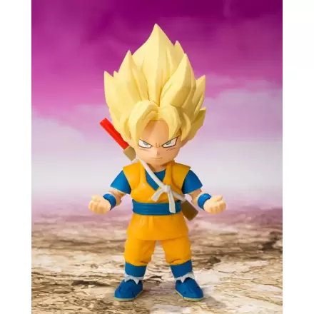 Figurină de acțiune Dragon Ball S.H.Figuarts Super Saiyan Son Goku (mini) Daima 8 cm termékfotója