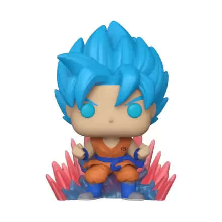 Figurină de Vinil Dragon Ball Super Funko POP! Animation SSGSS Goku (Kaio-Ken Times Twenty)(GW) 9 cm termékfotója