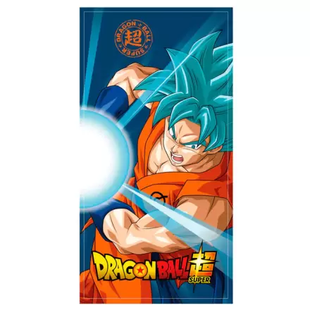 Dragon Ball Super Goku Super Saiyan Blue prosop de plajă din bumbac termékfotója