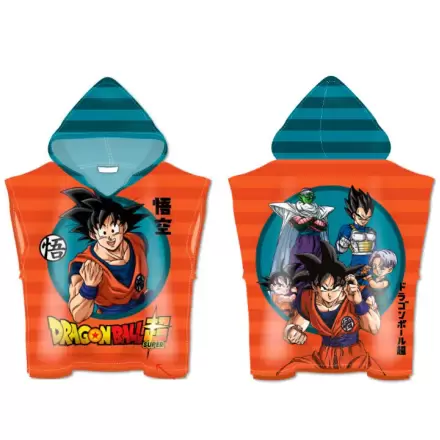 Dragon Ball Super prosop poncho din microfibră termékfotója