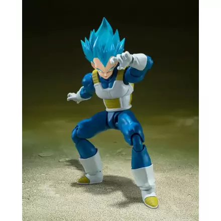 Figurină de acțiune Dragon Ball Super S.H. Figuarts Super Saiyan God Super Saiyan Vegeta -Unwavering Saiyan Pride- 14 cm termékfotója