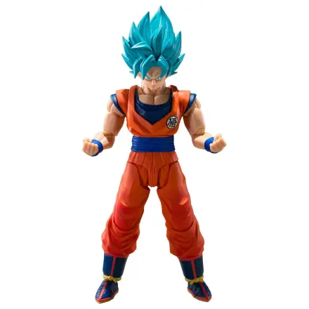 Dragon Ball Super S.H.Figuarts Figurina de actiune Super Saiyan God Super Son Guko (Blue power transcending Limits) 15 cm poza produsului