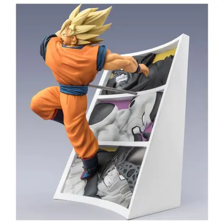 Dragon Ball Z Figuarts Zero figurina de actiune Son Goku Trail of Battles 22 cm poza produsului