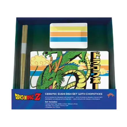 Set de sushi ceramic Dragon Ball Z cu bețișoare Shenron termékfotója