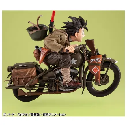 Dragonball Z 05 Desktop Real McCoy PVC Diorama Son Goku si Bicicleta 18 cm poza produsului