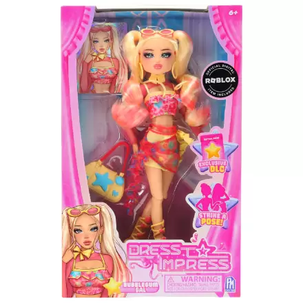 Dress to Impress Fashion Doll Bubble Gum Gal papusa poza produsului