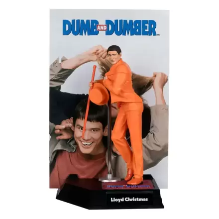 Statuie PVC Dumb and Dumber Movie Maniacs Lloyd Christmas (Gold Label) 15 cm termékfotója