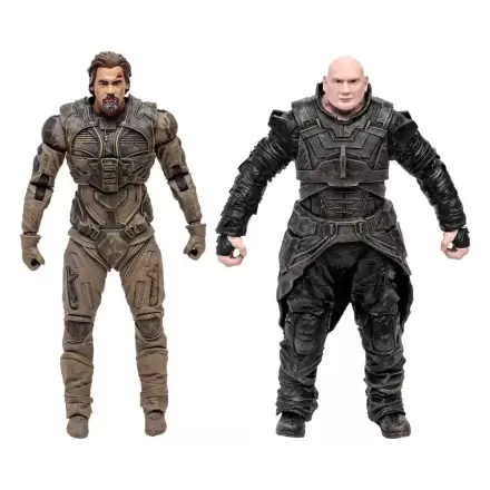 Dune: Part Two Set de 2 figurine de acțiune Gurney Halleck & Rabban 18 cm poza produsului