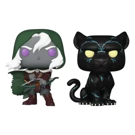 Dungeons & Dragons Funko POP! Movies Figurine Vinil Drizzt & Guenhwyvar 2-Pack 9 cm termékfotója