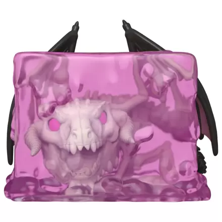Dungeons and Dragons Funko POP! Deluxe Animation figurină de vinil Gelatinous Cube with Dracolich (GR) (GW) Exclusive Edition 9 cm poza produsului
