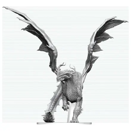 Dungeons & Dragons Nolzur's Marvelous Miniatures Miniatura nepictata Dragon spiritual adult 24 cm poza produsului
