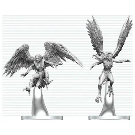 Dungeons & Dragons Nolzur's Marvelous Miniatures Miniaturi Nevopsite Harpii 17 cm poza produsului